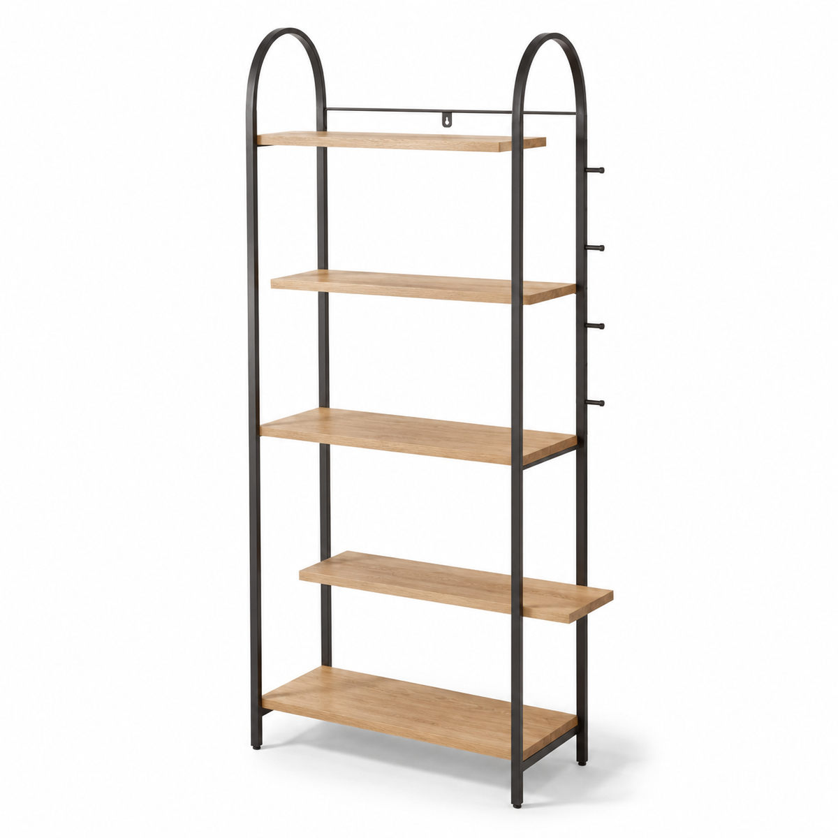 Offset-Arch 5-Tier Display Shelf