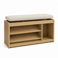 Lift-Rail Entryway Shoe Bench