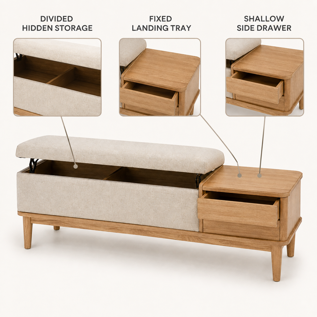 Arc-Split Storage Bench