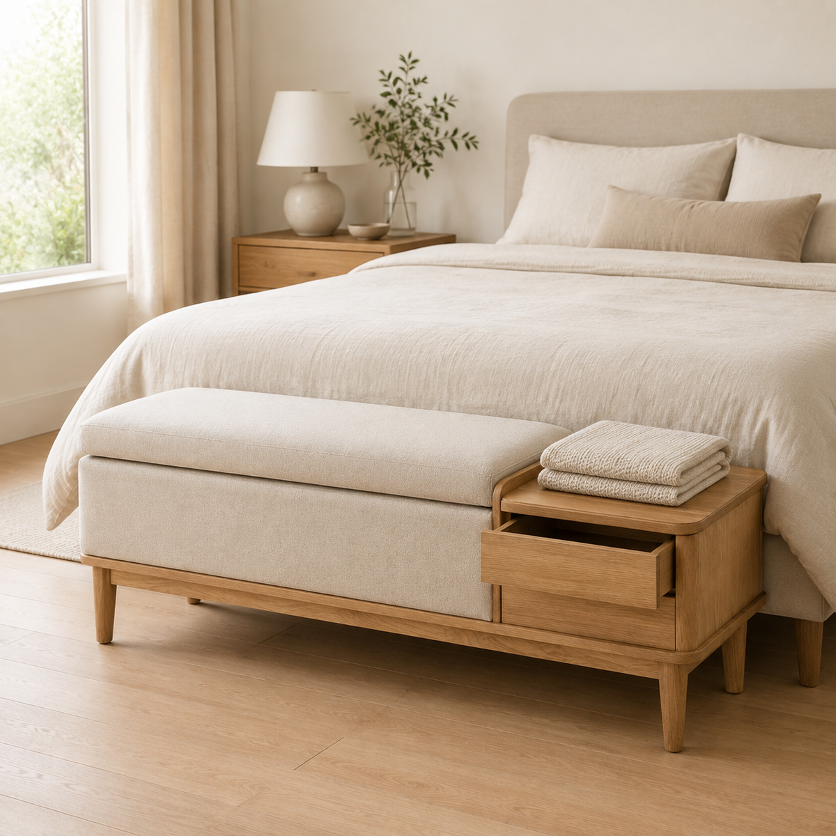 Arc-Split Storage Bench
