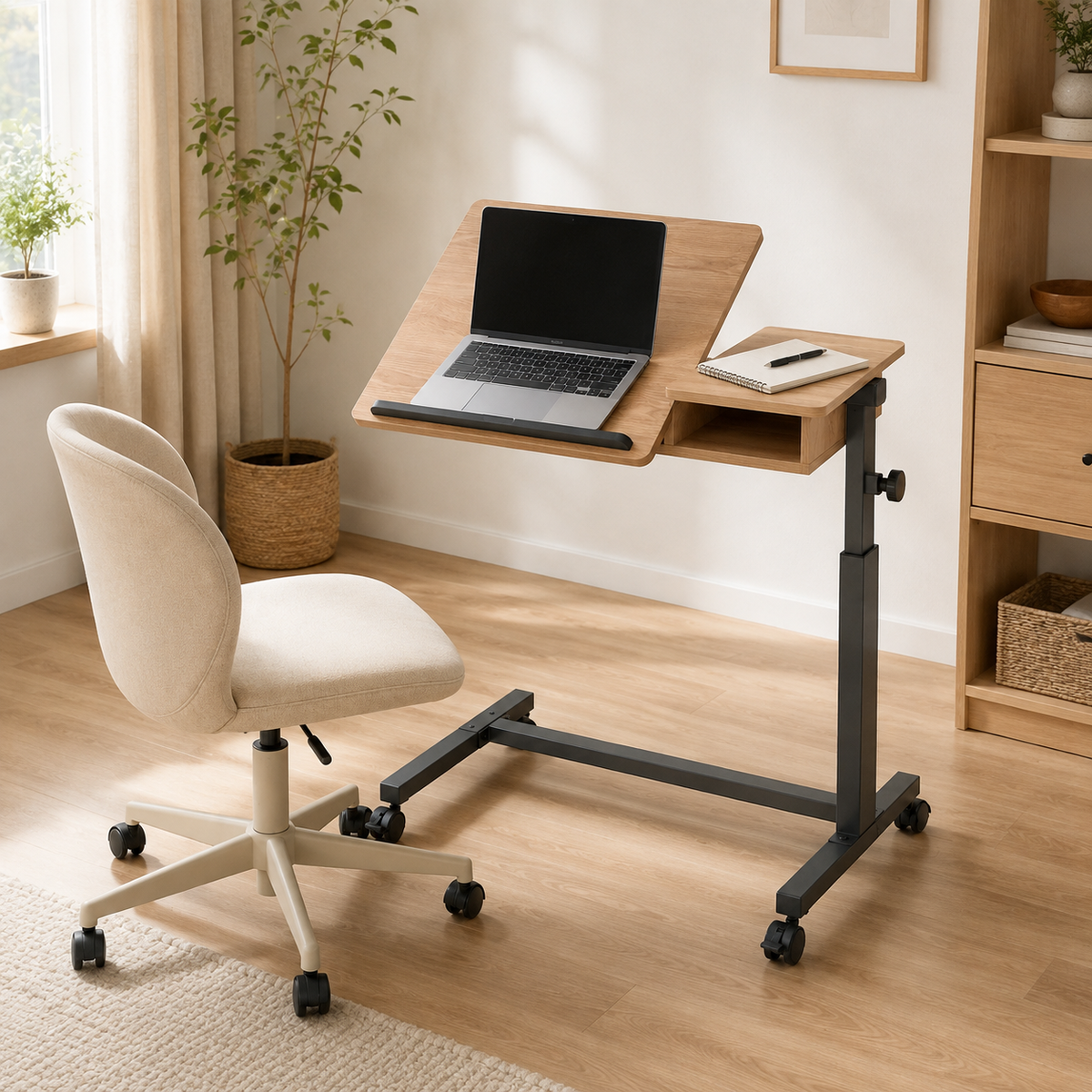 Duo-Angle Mobile Laptop Desk
