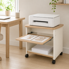 Slide-Arc 2-Tier Printer Stand