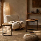 Bridge-Top Nesting Side Table Set